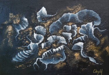 Peinture intitulée "Vision d'un rêve" par Christiane Hess (CHRYSTAL), Œuvre d'art originale, Acrylique