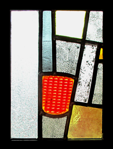 Peinture intitulée "catadiop" par Bosselin, Œuvre d'art originale, Peinture vitrail