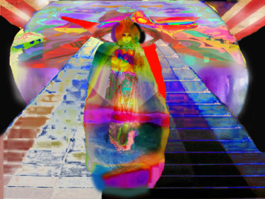 Digitale Kunst mit dem Titel "Is Ecstasy Not Rewa…" von Devorah Rosen, Original-Kunstwerk, Digitale Malerei