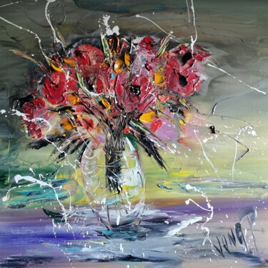 Peinture intitulée "Sorrow" par Pascal Jung, Œuvre d'art originale, Huile