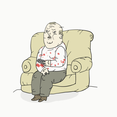 Grafika cyfrowa / sztuka generowana cyfrowo zatytułowany „Liberta” autorstwa Danka Markiewicz, Oryginalna praca, 2D praca cy…
