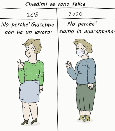 Grafika cyfrowa / sztuka generowana cyfrowo zatytułowany „1.Chiedimi se sono…” autorstwa Danka Markiewicz, Oryginalna praca,…