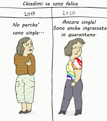 Grafika cyfrowa / sztuka generowana cyfrowo zatytułowany „2.Chiedimi se sono…” autorstwa Danka Markiewicz, Oryginalna praca,…