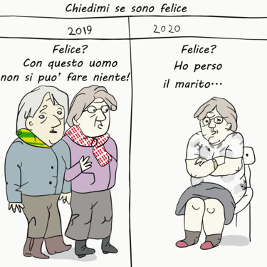Grafika cyfrowa / sztuka generowana cyfrowo zatytułowany „3.Chiedimi se sono…” autorstwa Danka Markiewicz, Oryginalna praca,…