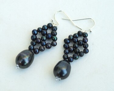 Design intitulée "Antique inspired bl…" par Irena Zelickman, Œuvre d'art originale, Bijoux