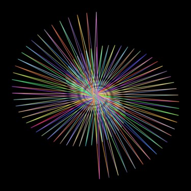 Digital Arts titled "Symmetry - #1526" by Jeb Gaither, Original Artwork, 2D Digital Work