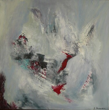 boléro Peinture intitulée "boléro" par Danielle Dunevon, Œuvre d'art originale, Acrylique Monté sur Châssis en bois