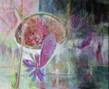Peinture intitulée "Carnet de voyage Ma…" par Penny G Peckmann, Œuvre d'art originale, Acrylique