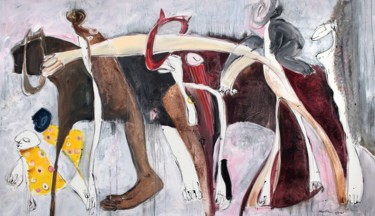 Exodus Painting titled "Exodus" by Jiri Havlik, Original Artwork, Acrylic
