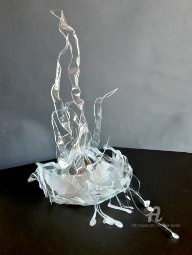 Structure 0.6 Sculpture titled "Structure 0.6" by Christine Barone, Original Artwork, Plastic