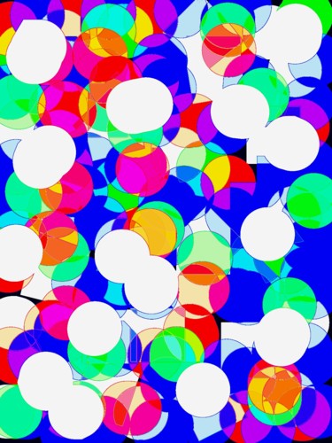 제목이 "Many balloons"인 디지털 아트 Greg Powell로, 원작, 2D 디지털 작업