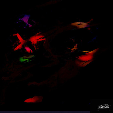 Painting titled "MIX" by Pierre Olié, Original Artwork, Oil