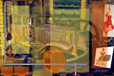 Arts numériques intitulée "Christina" par Marc Bulyss, Œuvre d'art originale, Peinture numérique