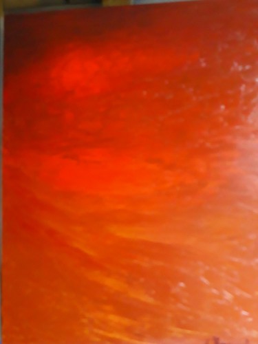 La lune rouge, rencontre