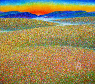 Картина под названием "Утренний аромат" - Alexander Breskin, Подлинное произведение искусства, Масло