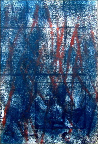 印花与版画 标题为“Monotype N°3” 由Alain Lamy, 原创艺术品, 蒙纳