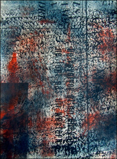 印花与版画 标题为“Monotype N°9” 由Alain Lamy, 原创艺术品, 蒙纳