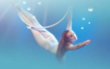 Photography titled "Venus prise au piege" by Michel Guillaumeau, Original Artwork, Digital Photography