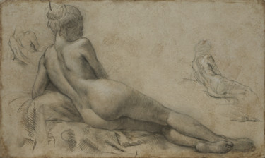 Laying female nude