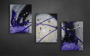 Painting titled "SpaceArt" by Bruno Abstract Art, Original Artwork, Acrylic