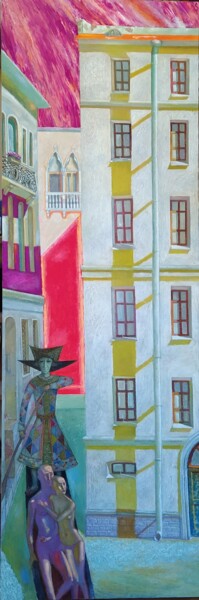 Painting titled ""СЕРЕНИССИМА"" by Viktor Solodky, Original Artwork, Oil