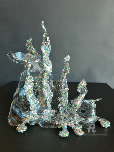 Structure 0.14 雕塑 标题为“Structure 0.14” 由Christine Barone, 原创艺术品, 塑料