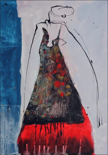 The Lady Painting titled "The Lady" by Jiri Havlik, Original Artwork, Acrylic