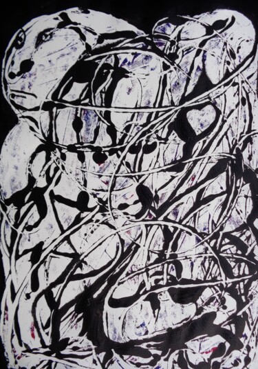 绘画 标题为“sac a dos et semell…” 由Francisco  Duart Mendes, 原创艺术品, 丙烯