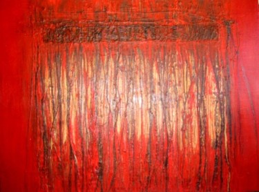 Painting titled "The Pain Within" by Sio Montera, Original Artwork