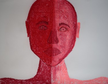 图画 标题为“red life” 由Adam Spinosa, 原创艺术品, 粉笔