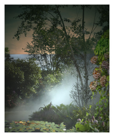 Photographie intitulée "OPHELIA IN TERRA BO…" par Gérard Bertrand, Œuvre d'art originale, Photographie manipulée