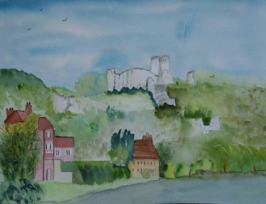 Château gaillard aux Andelys dans l'Eure