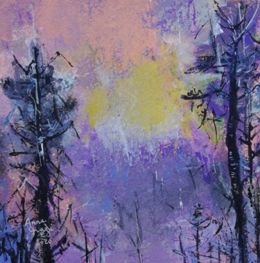 Terre brûlée Painting titled "Terre brûlée" by Anna Grazi, Original Artwork, Acrylic