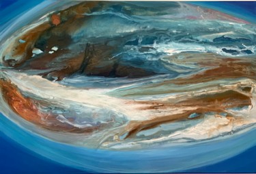 绘画 标题为“Abstract Earth6 7534” 由Karina Alencar, 原创艺术品, 丙烯
