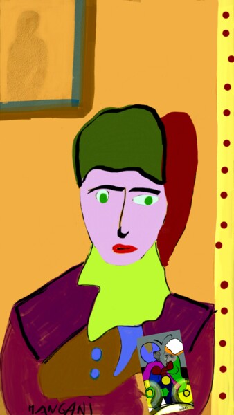 Arte digitale intitolato "Invitation for the…" da Mangani', Opera d'arte originale, Pittura digitale