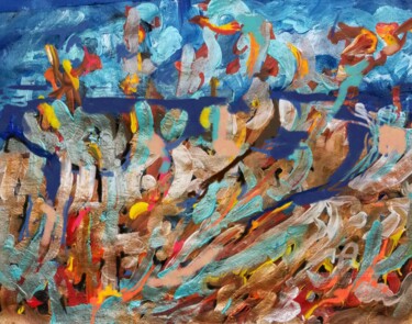 Digital Arts titled "Takeoff" by Andrew Walaszek, Original Artwork, Digital Painting
