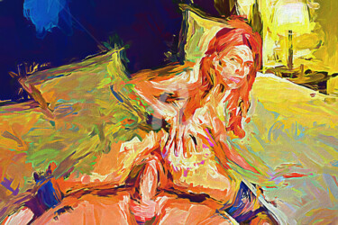 Lucia Arts numériques intitulée "Lucia" par Tobias Ginski, Œuvre d'art originale, Peinture numérique