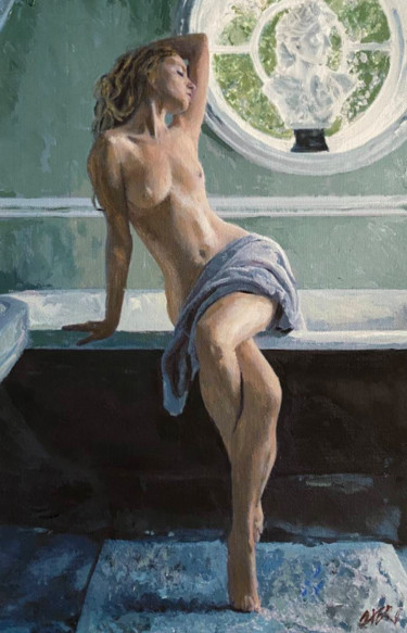 Painting titled "The Experience Of A…" by William Oxer, Original Artwork, Oil