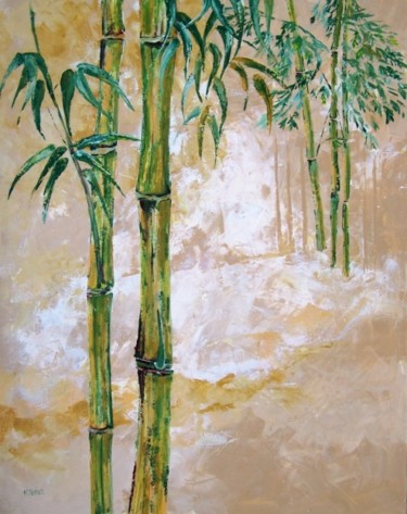 Peinture intitulée "au près & au loin..…" par Anne-Frédérique Ferret, Œuvre d'art originale, Huile