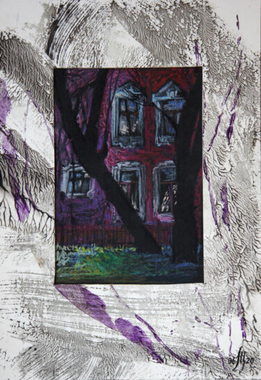 제목이 "URBAN TREES - 6 - o…"인 그림 Maria Shedrina로, 원작, 파스텔