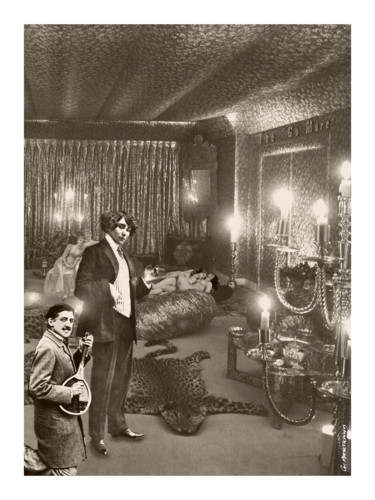 Fotografie mit dem Titel "MARCEL PROUST et CO…" von Gérard Bertrand, Original-Kunstwerk, Manipulierte Fotografie
