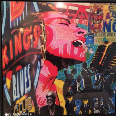 Arts numériques intitulée "Billie" par Patrice Fligny, Œuvre d'art originale, Peinture numérique Monté sur Aluminium