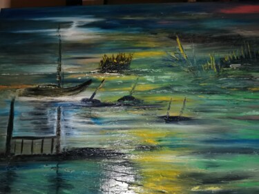 Peinture intitulée "PnL 10" par Pascal Jung, Œuvre d'art originale, Huile