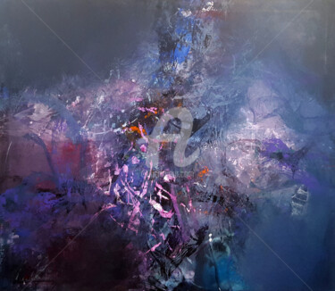 Large XXL 150 cm Lost In Movement Exuberant Colors Fantastic 제목이 "Large XXL 150 cm Lo…"인 미술작품 Kloska Ovidiu로, 원작, 아크릴
