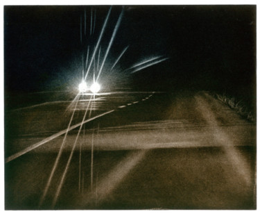 "Parallel Lines" Printmaking titled ""Parallel Lines"" by Dermot Ryan, Original Artwork, Etching