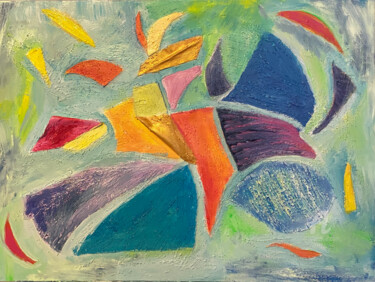 Painting titled "Fishing Lures" by Judydcreates, Original Artwork, Collages