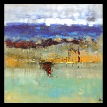 Plaines abyssales Peinture intitulée "Plaines abyssales" par Alain Uro, Œuvre d'art originale, Acrylique