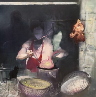 Identity 绘画 标题为“Identity” 由Weixuan Zhang, 原创艺术品, 油