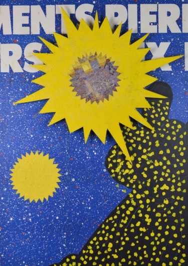 "Sunflowers tribute…" başlıklı Kolaj Dimitris Alithinos tarafından, Orijinal sanat, Kolaj