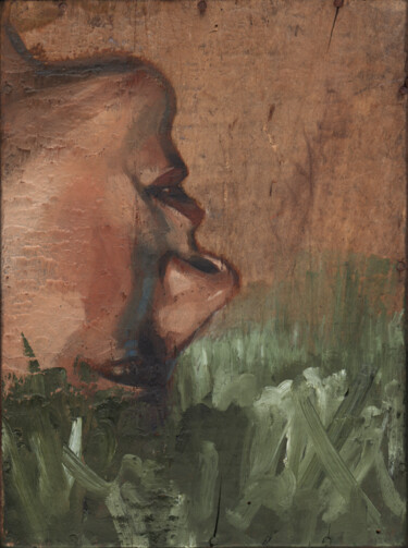 Schilderij getiteld "POINT DE VUE" door Gaele Flao, Origineel Kunstwerk, Olie
